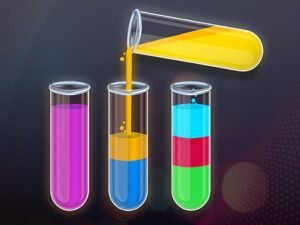 色分けパズルゲーム